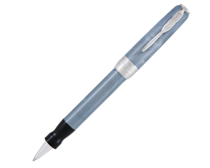 Pineider Full Metal Jacket Rollerball Pen, Ash Grey 3 Pineider Full Metal Jacket Rollerball Pen, Ash Grey