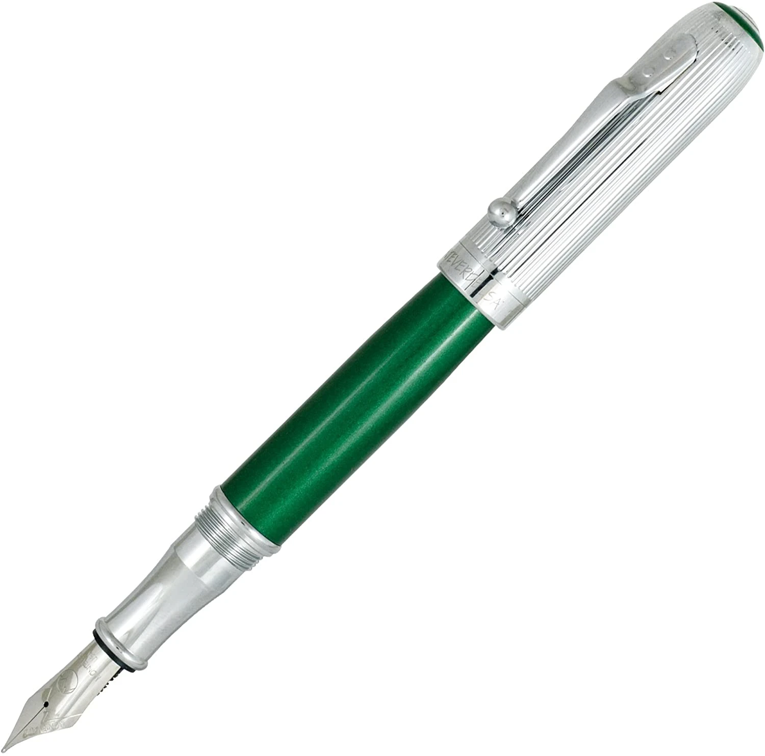 Monteverde Rodeo Drive Fountain Pen, Green Stardust, Fine Nib 3 Monteverde Rodeo Drive Fountain Pen, Green Stardust, Fine Nib