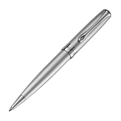 Diplomat Excellence A2 Guilloche Chrome Ballpoint Pen
