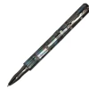 Monteverde Regatta Black Mother Of Pearl Rollerball Pen, Gunmetal Trim -Noodlers Store gunmetalrbmotherofpearl