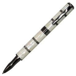 Monteverde Regatta Mother Of Pearl Rollerball Pen, Gunmetal Trim