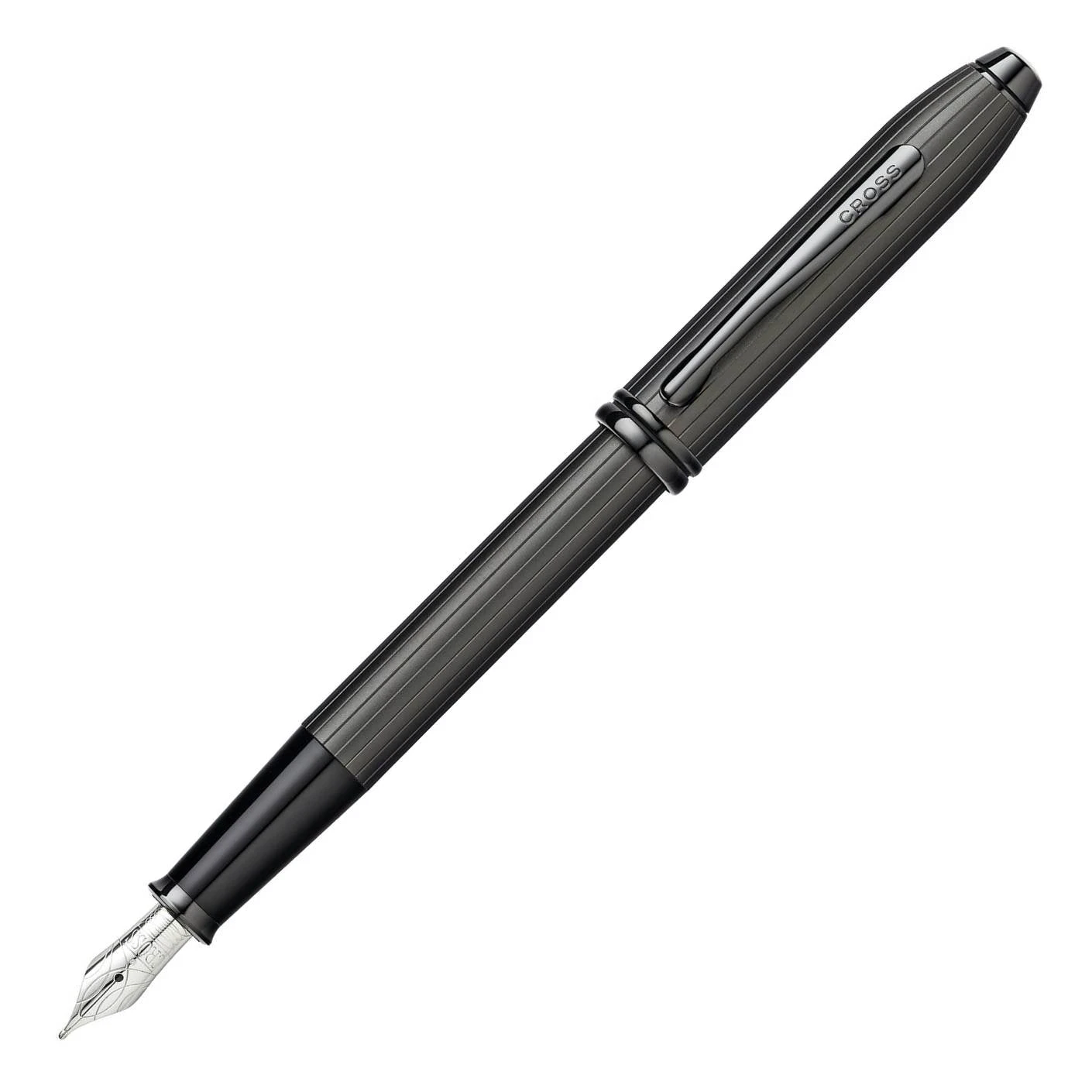 Cross® Cross Townsend Black PVD Fountain Pen, Fine Nib 3 Cross® Cross Townsend Black PVD Fountain Pen, Fine Nib