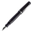 Maiora Aventus Lapillo Fountain Pen, Matte Black & Ruthenium Trim