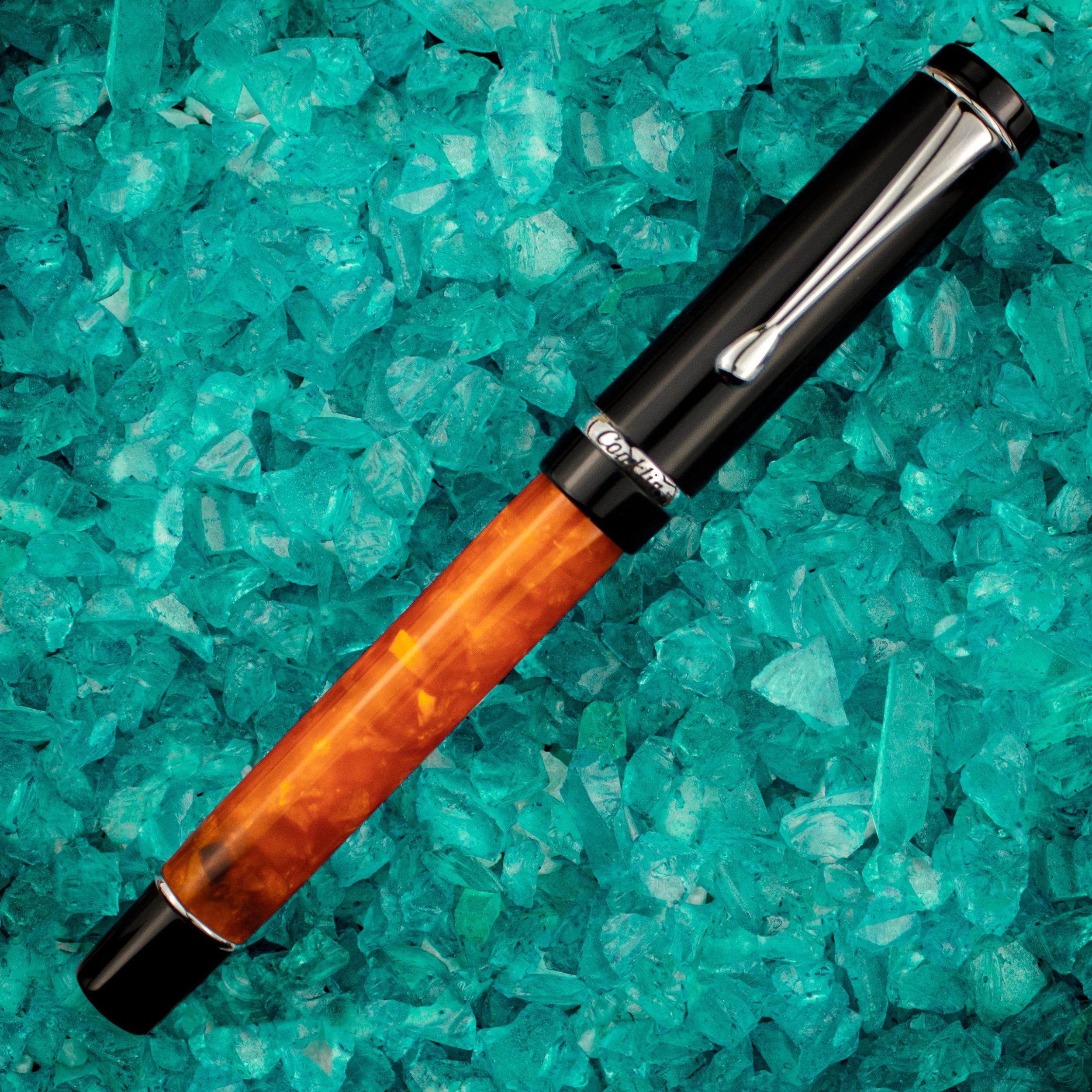 Conklin Duragraph Doue Orange Nights Fountain Pen 4 Conklin Duragraph Doue Orange Nights Fountain Pen - Image 2
