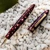 Tibaldi Bononia Limited Edition Vintage Pomegranate Fountain Pen, 18k Nib 1 Tibaldi Bononia Limited Edition Vintage Pomegranate Fountain Pen, 18k Nib -Noodlers Store pom1