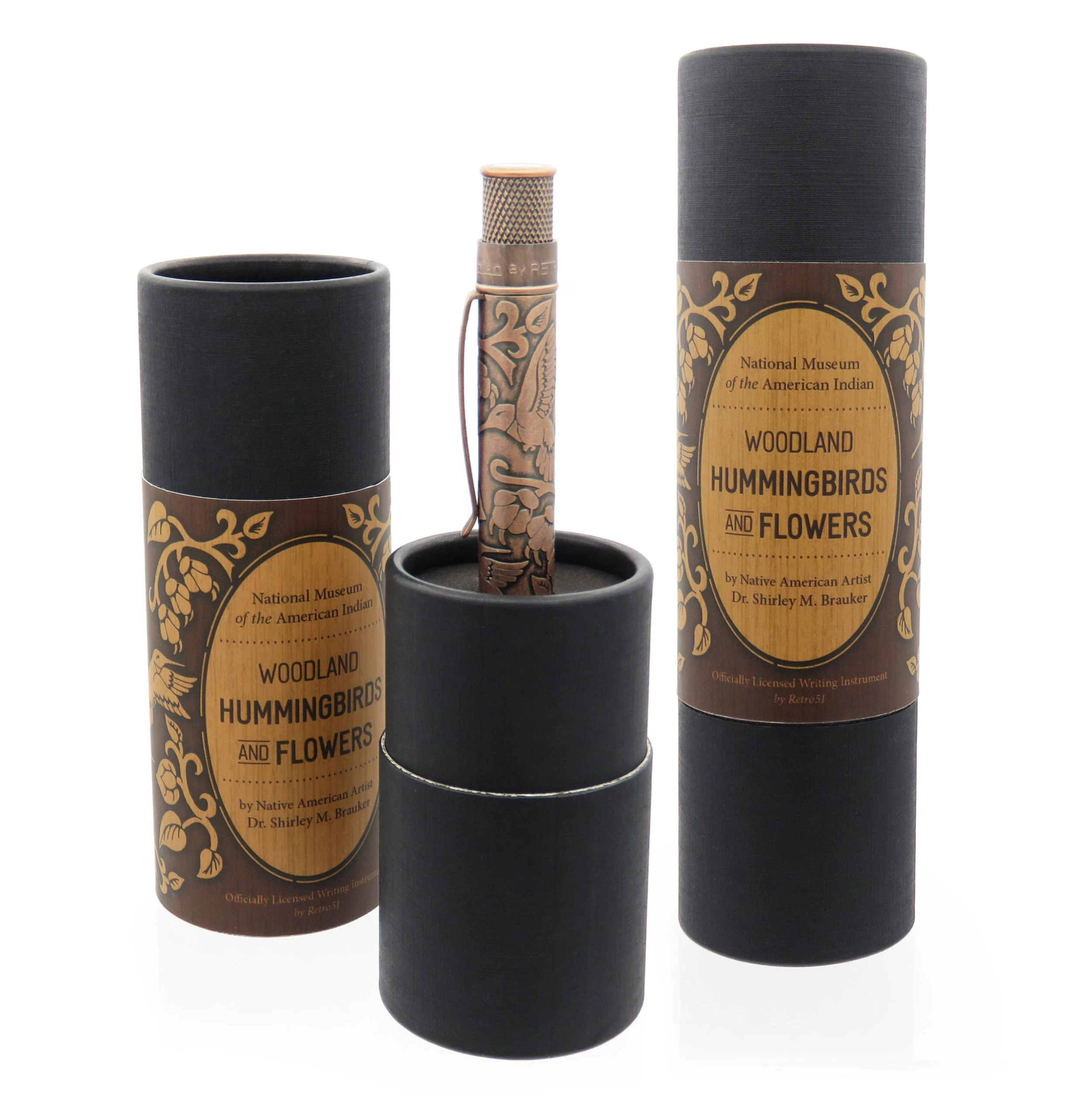 Retro 51 Smithsonian Rollerball Pen, Woodland Hummingbird And Flowers 5 Retro 51 Smithsonian Rollerball Pen, Woodland Hummingbird And Flowers - Image 3