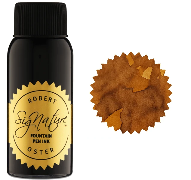 Robert Oster Fountain Pen Ink Bottle, 50ml, Cafe Crema 3 Robert Oster Fountain Pen Ink Bottle, 50ml, Cafe Crema