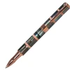 Monteverde Regatta Black Mother Of Pearl Rollerball Pen, Rosegold Trim 2 Monteverde Regatta Black Mother Of Pearl Rollerball Pen, Rosegold Trim -Noodlers Store rosegoldrbmotherofpearl