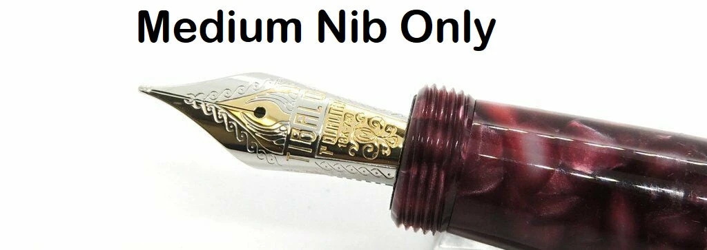 Tibaldi Bononia Limited Edition Vintage Pomegranate Fountain Pen, 18k Nib 5 Tibaldi Bononia Limited Edition Vintage Pomegranate Fountain Pen, 18k Nib - Image 3