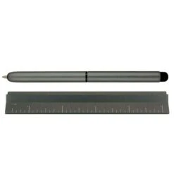 Monteverde Calibra 4 In 1 Desk Set, Ballpoint Pen, Stylus, Ruler, Stand -Noodlers Store s l500 3