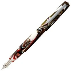 Tibaldi Infrangibile Terra Rossa Fountain Pen, Medium Nib