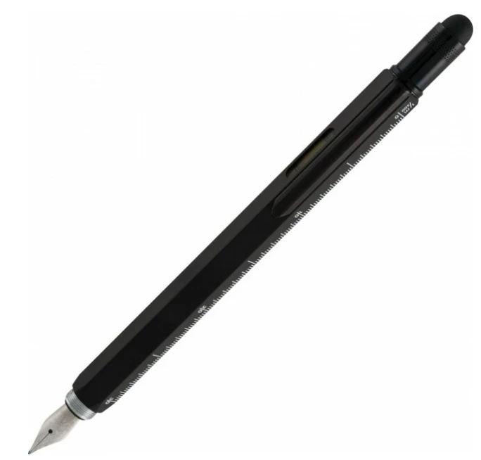 Monteverde 9 In 1 One Touch Tool Fountain Pen & Stylus, Black, Medium 3 Monteverde 9 In 1 One Touch Tool Fountain Pen & Stylus, Black, Medium