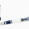 TWSBI Diamond 580 ALR Fountain Pen, Navy Blue 1 TWSBI Diamond 580 ALR Fountain Pen, Navy Blue -Noodlers Store twsbidiamondnavy
