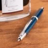 Pilot Vanishing Point Retractable Fountain Pen, Blue Carbonesque -Noodlers Store vblue2