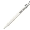 Caran D'Ache 849 Rollerball Pen Metal White #846.502 2 Caran D'Ache 849 Rollerball Pen Metal White #846.502 -Noodlers Store whiteroller