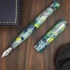 Conklin Duragraph Limited Edition 1898 Fountain Pen, Lemon Zest 1 Conklin Duragraph Limited Edition 1898 Fountain Pen, Lemon Zest -Noodlers Store zestfp