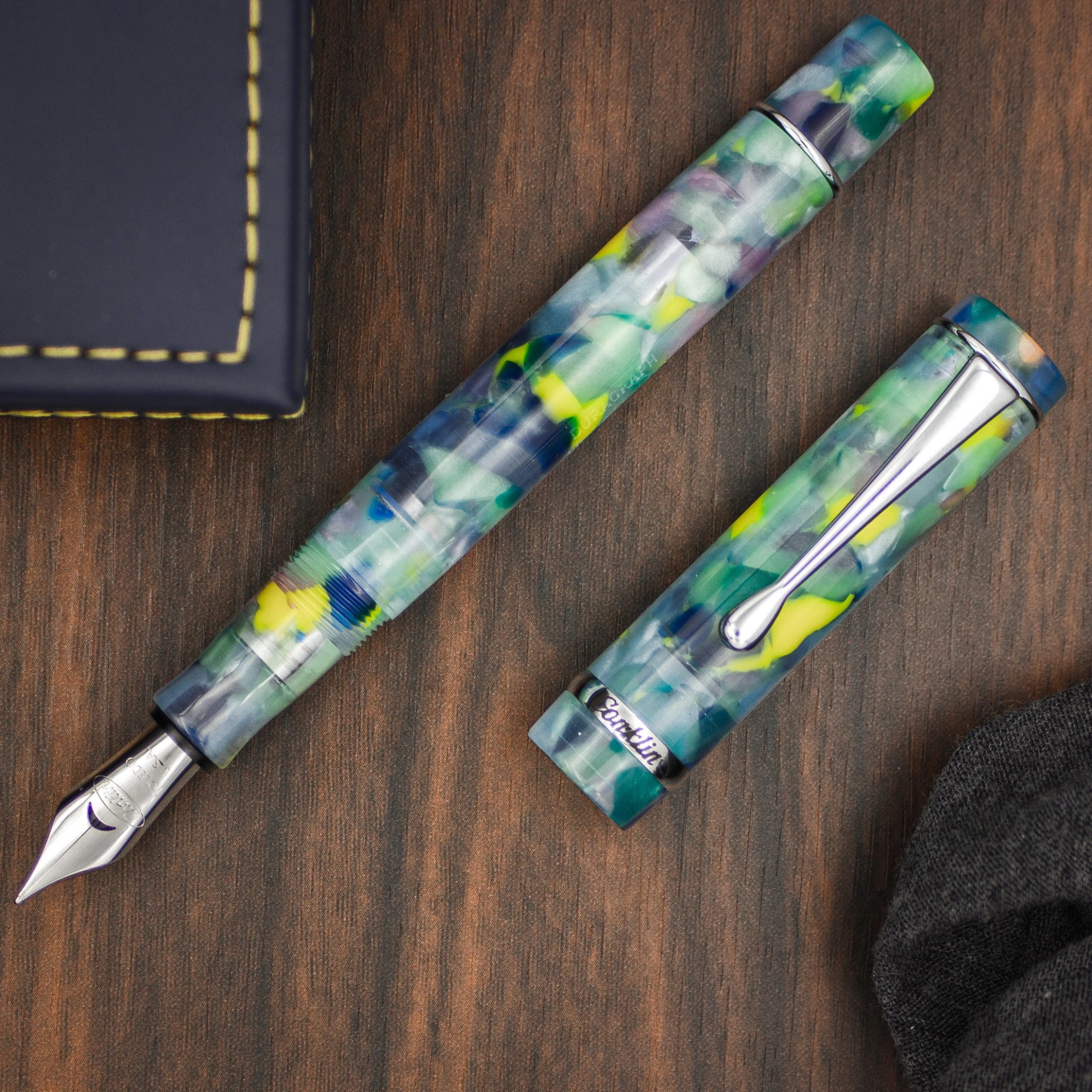 Conklin Duragraph Limited Edition 1898 Fountain Pen, Lemon Zest 3 Conklin Duragraph Limited Edition 1898 Fountain Pen, Lemon Zest