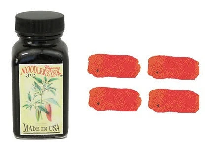 Noodlers Fountain Pen Ink Bottle - Cayenne 3 Noodlers Fountain Pen Ink Bottle - Cayenne