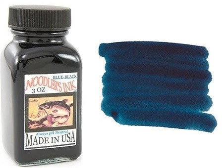 Noodlers Fountain Pen Ink Bottle - Blue-Black 3 Noodlers Fountain Pen Ink Bottle - Blue-Black