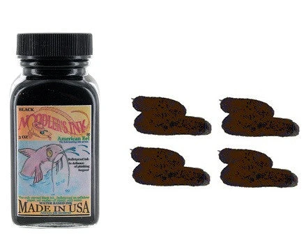 Noodlers Fountain Pen Ink Bottle - Eel Black 3 Noodlers Fountain Pen Ink Bottle - Eel Black