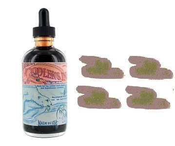 Noodlers Fountain Pen Ink Bottle - 4.5 Oz Polar Brown W/ Free Pen 3 Noodlers Fountain Pen Ink Bottle - 4.5 Oz Polar Brown W/ Free Pen