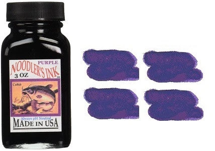 Noodlers Fountain Pen Ink Bottle - Purple 3 Noodlers Fountain Pen Ink Bottle - Purple